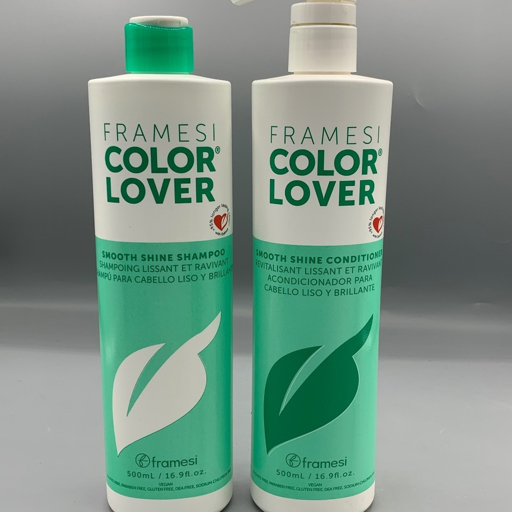 Framesi Color Lover Smooth Shine Shampoo & Conditioner Duo - 16.9 oz each